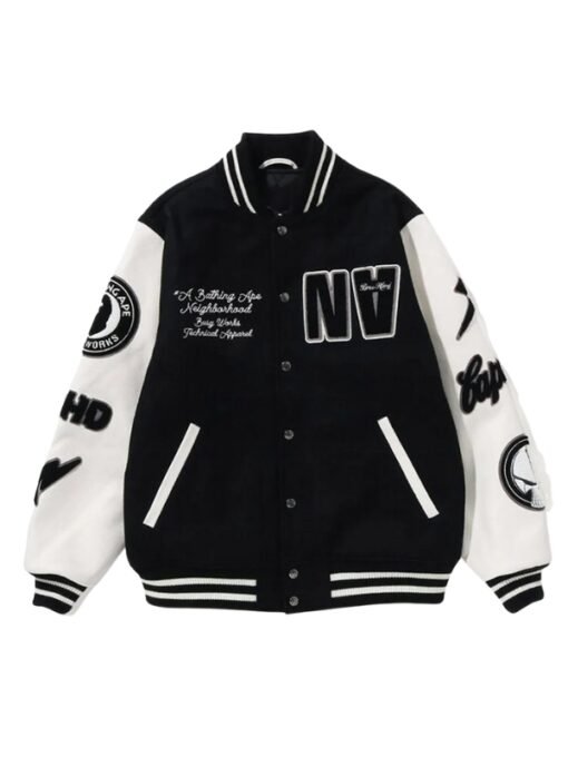 Bape NBHD Varsity Jacket