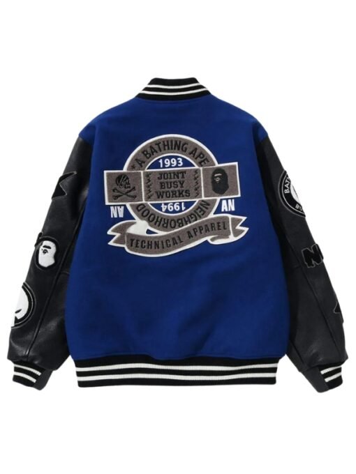 Bape NBHD Varsity Jacket