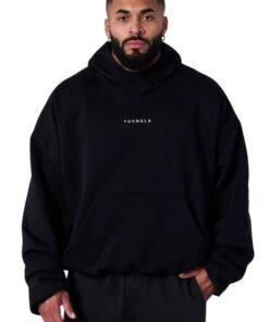 5019 Supersized Sphere Black Hoodie