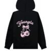 W566 Soft Serve Black Hoodie