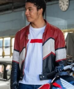 Chicken Town Jayce Movie Leather Jacket