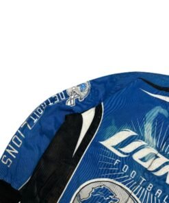 Vintage Detroit Lions Racing Blue Jacket