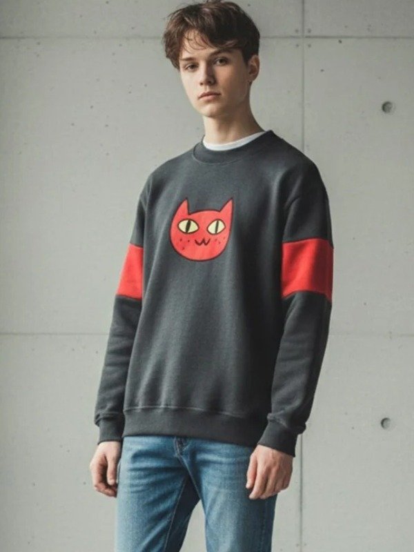 Marceline Cat Pullover Sweater