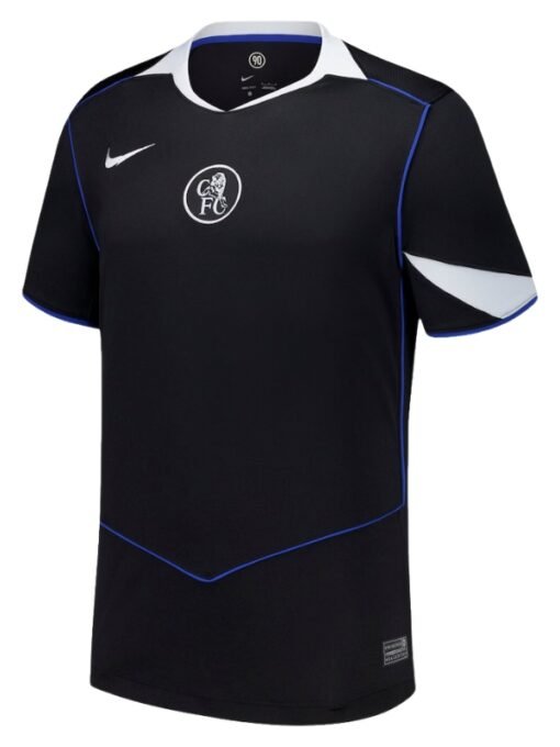 Chelsea Nike 2025-26 Third Stadium Black Fleece Shirt
