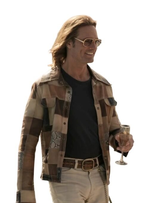 Jim Ellis Patchwork Leather Jacket