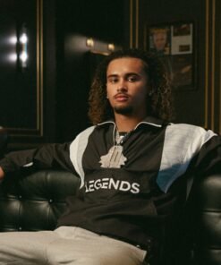Future Legends Starter Windbreaker Black Jacket