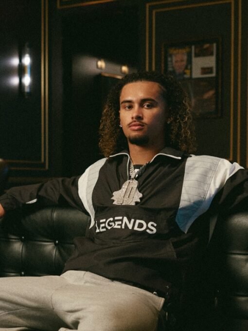 Future Legends Starter Windbreaker Black Jacket