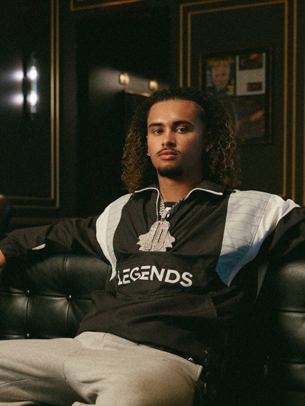 Future Legends Starter Windbreaker Black Jacket