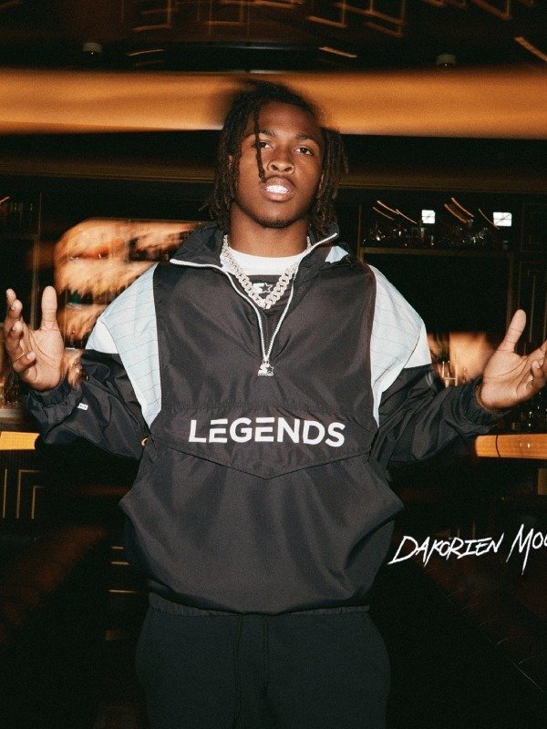 Future Legends Starter Windbreaker Black Jacket