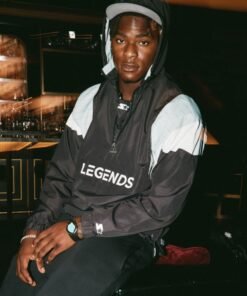 Future Legends Starter Windbreaker Jacket Black