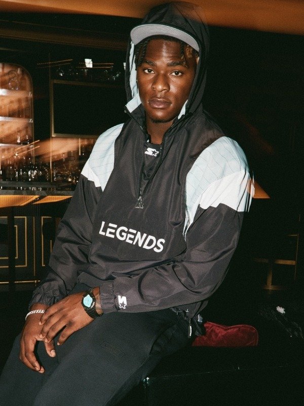 Future Legends Starter Windbreaker Jacket Black