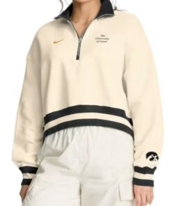 Iowa Hawkeyes Legacy Half-Zip Sweatshirt