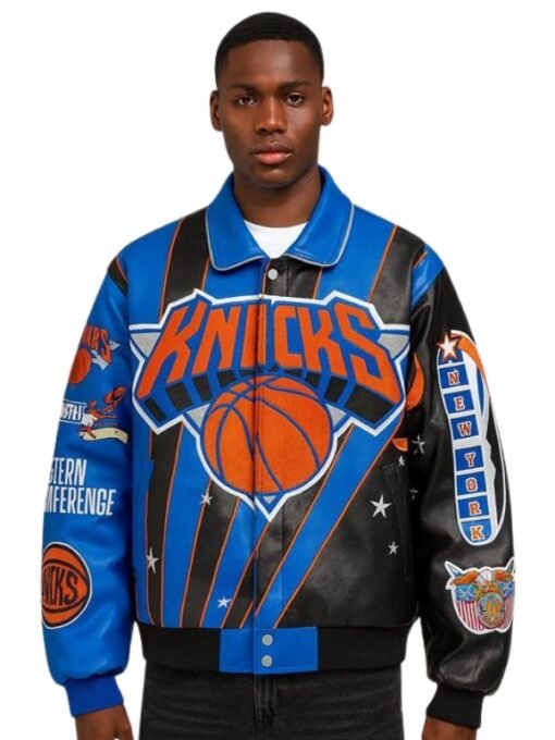 Amar’e Stoudemire New York Knicks Leather Jacket