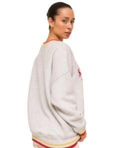 Abercrombie Kansas Chiefs Vintage Sunday Pullover Crew