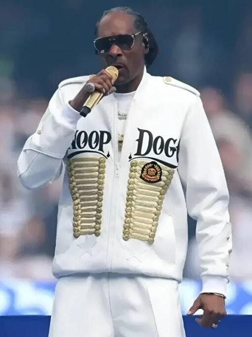 AFL Grand Final 2025 Snoop Dogg White Jacket