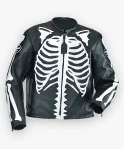 MTV Video Music Awards Lenny Tavárez Skeleton Leather Jacket