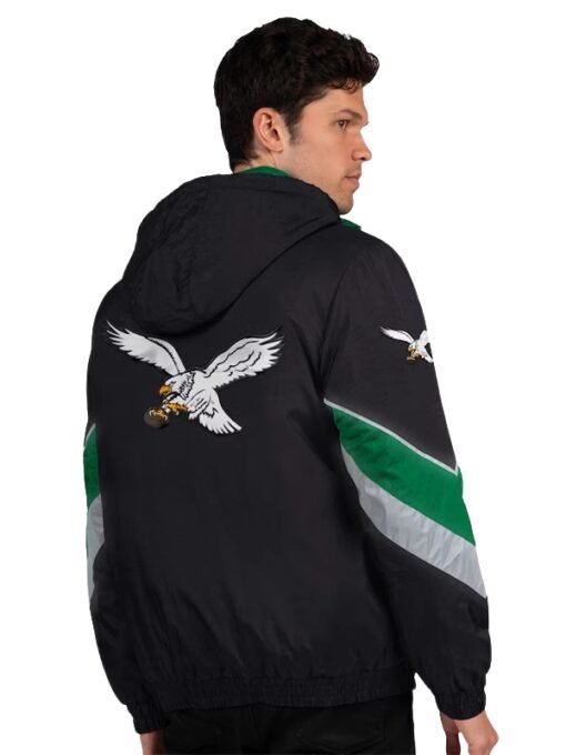 Eagles Starter Thursday Night Gridiron Hoodie Black