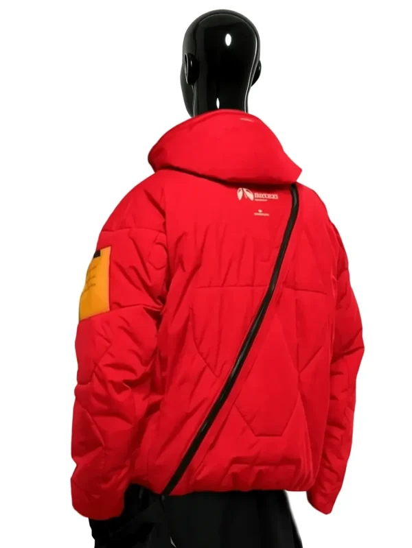 death stranding 2 jacket red color