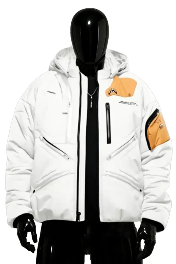 death stranding 2 white scaled jacket inspired by game