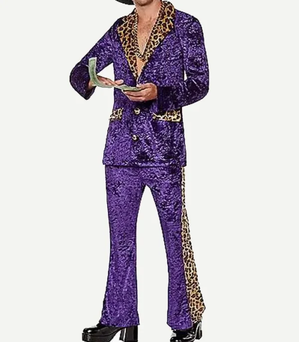 a pimp named slickback full costume look