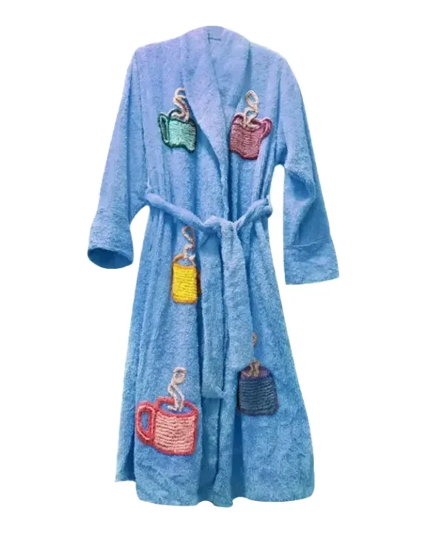 Blue Tyler Durden Fight Club bath robe