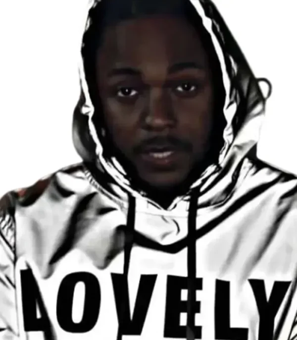 kendrick lamar lovely hoodie close up