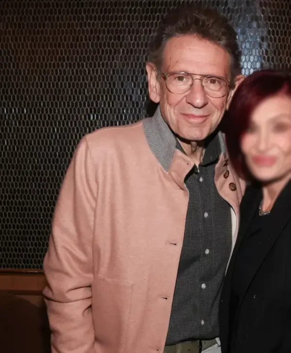 Lucian Grainge wearing a pink jacket front view at Power 100 Party 2026