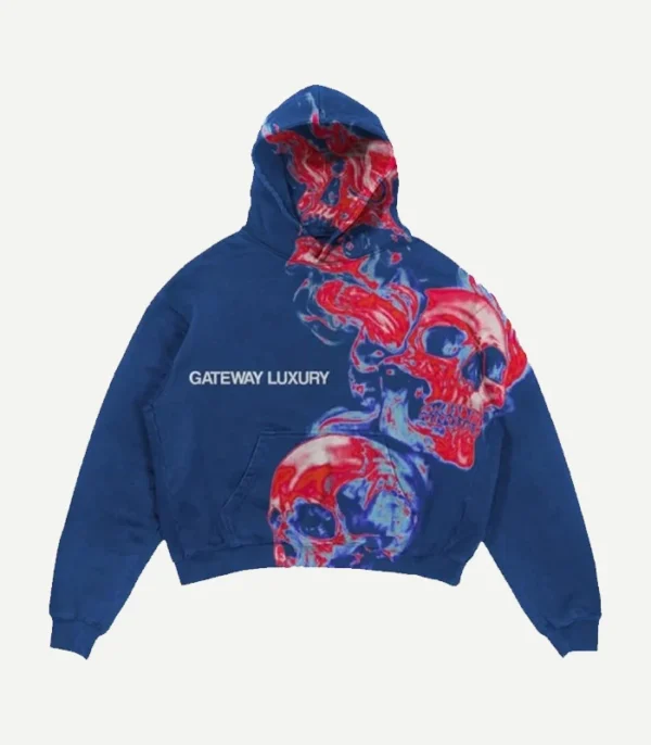 gateway luxury blue hoodie