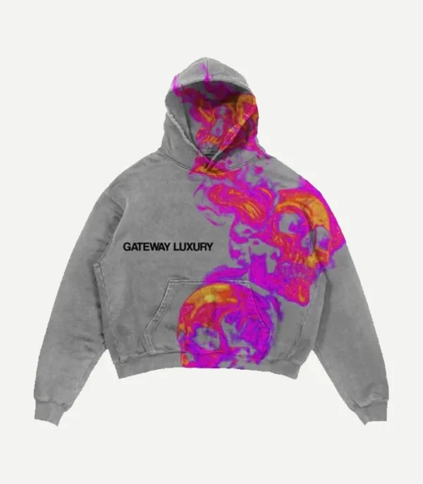 gateway luxury grey hoodie