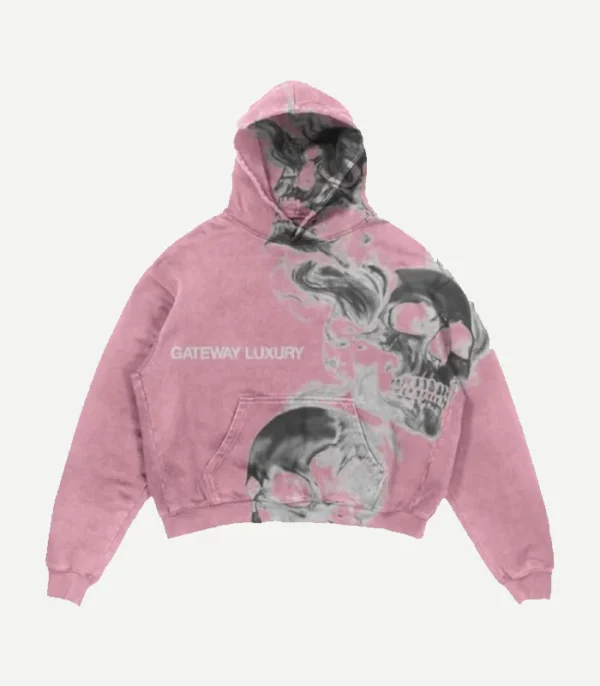 gateway luxury pink hoodie