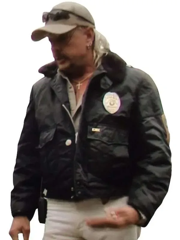 Joe Exotic EMS bomber jacket inspired by Tiger King series