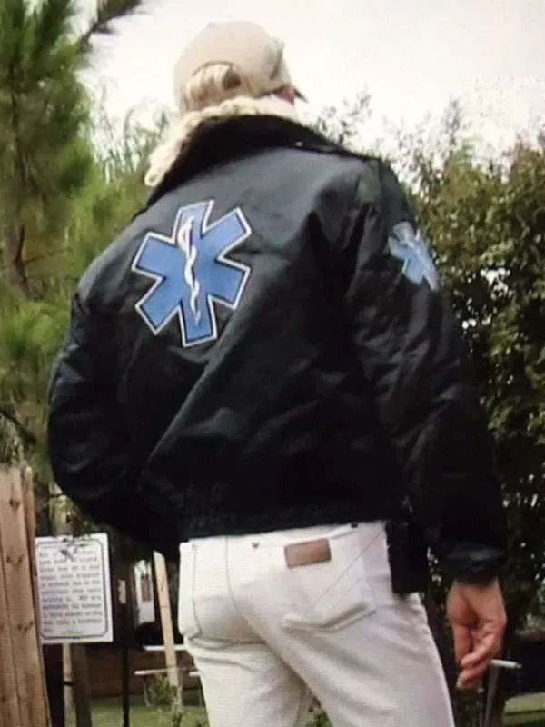 Tiger King Joe Exotic EMS bomber jacket front view