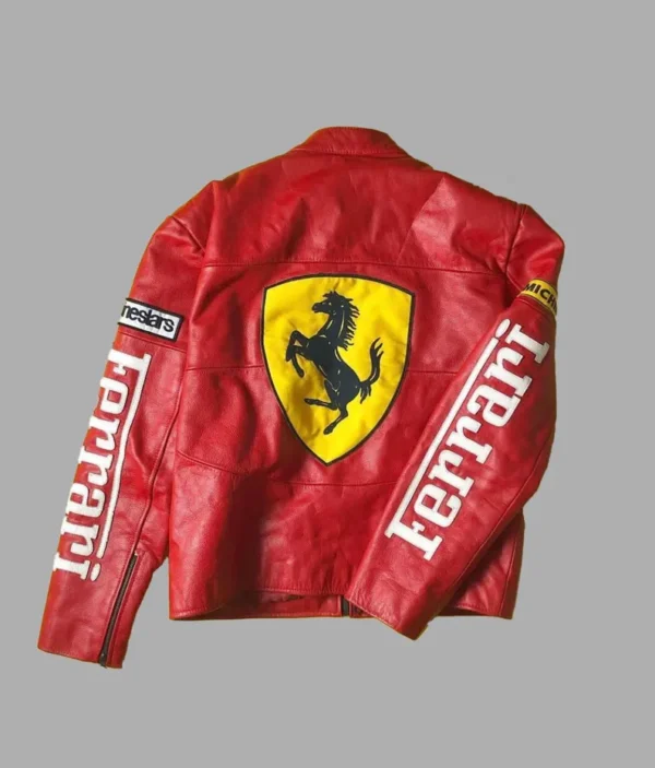 Ferrari jacket with modern racing-inspired style