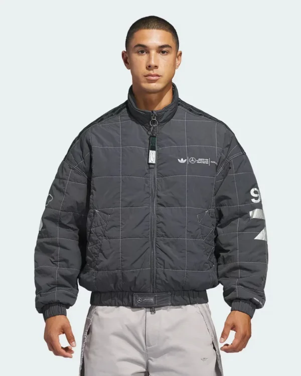 Adidas-Para-Bad-Bunny-x-Mercedes-AMG-F1-Racing-Jacket-Gey