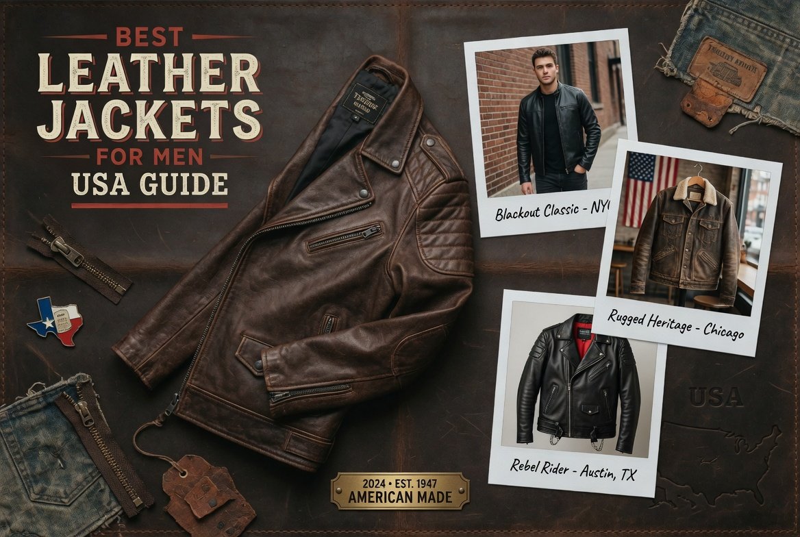 Best Leather Jackets For Men USA Guide