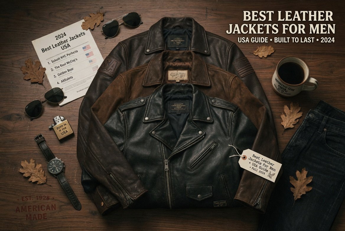 Best Leather Jackets For Men USA Guide