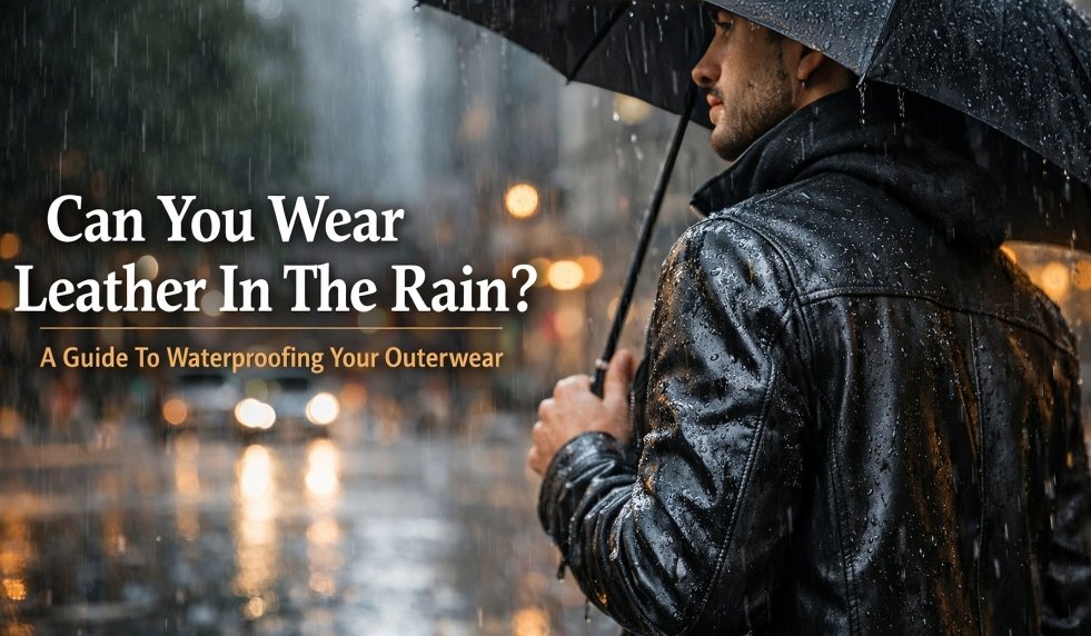 Can You Wear Leather In The Rain A Guide To Waterproofing Your Outerwear