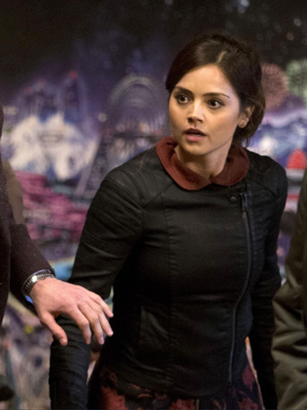 Clara Doctor Who Season 7 Black Jacket