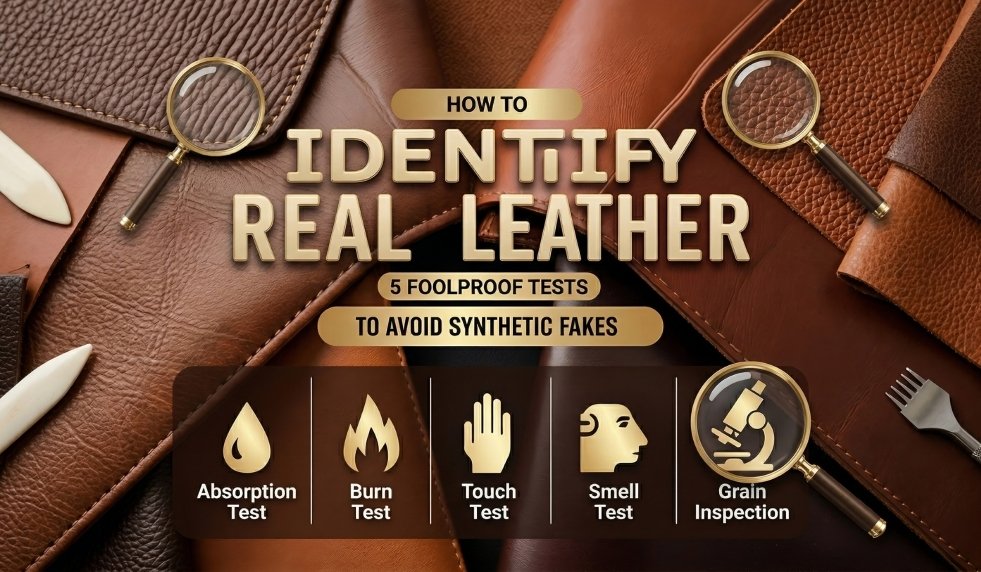 How To Identify Real Leather 5 Foolproof Tests To Avoid Synthetic Fakes