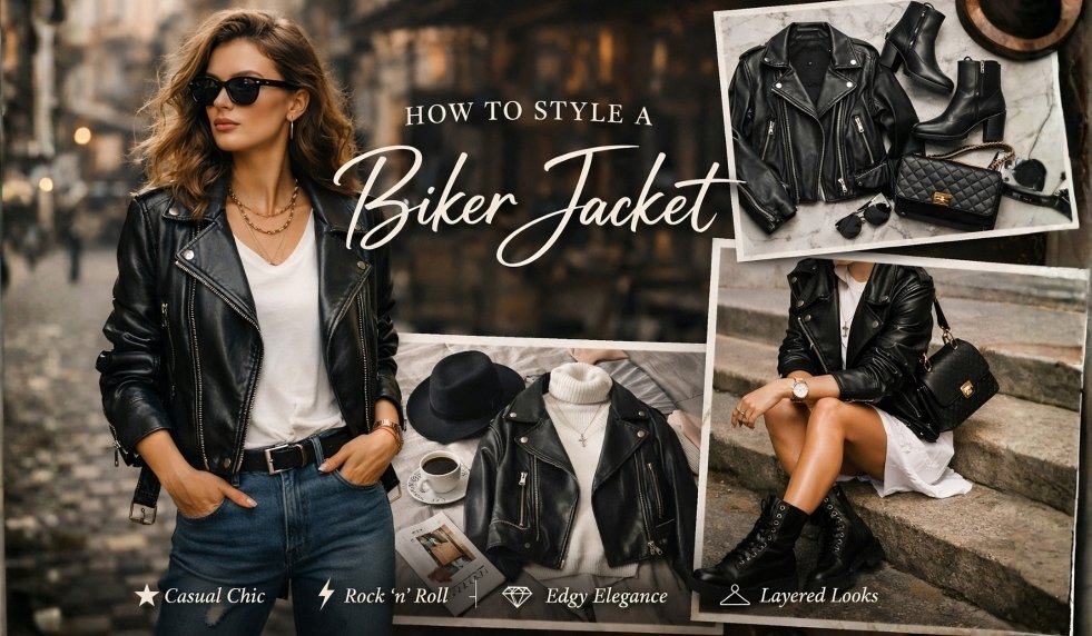 How to Style a Biker Jacket
