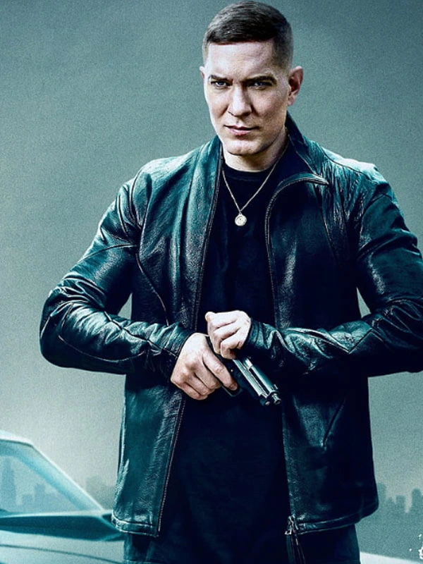 Joseph Sikora Power Book IV Force Season 1 Black Leather Jacket