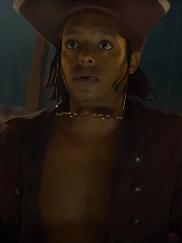 One Piece Season 1 Jacob Romero Gibson maroon coat stylish design