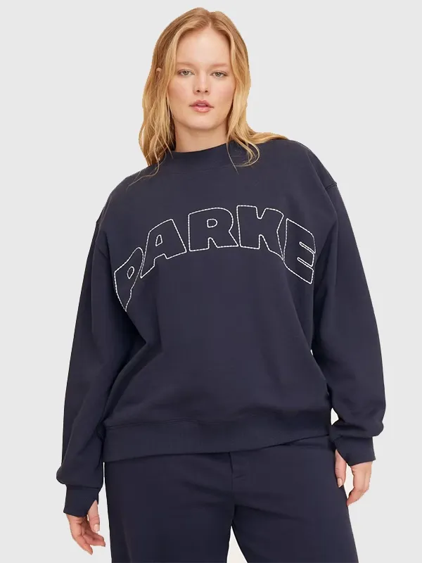 Parke-x-Target-Mockneck-Navy-Blue-Sweatshirt