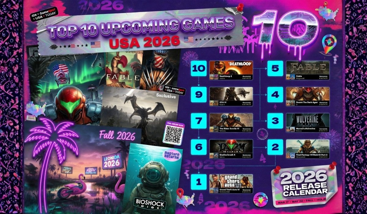 Top 10 Upcoming Games In USA 2026