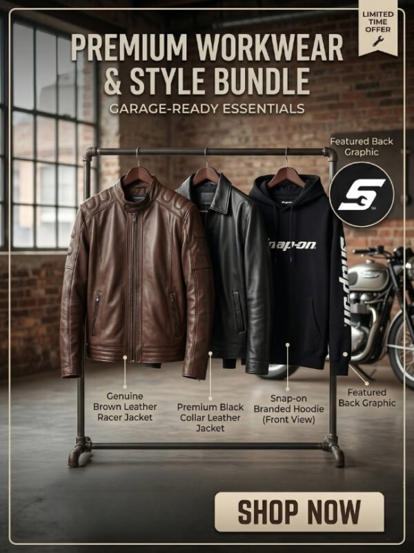 mens 3 piece leather jacket bundle deal