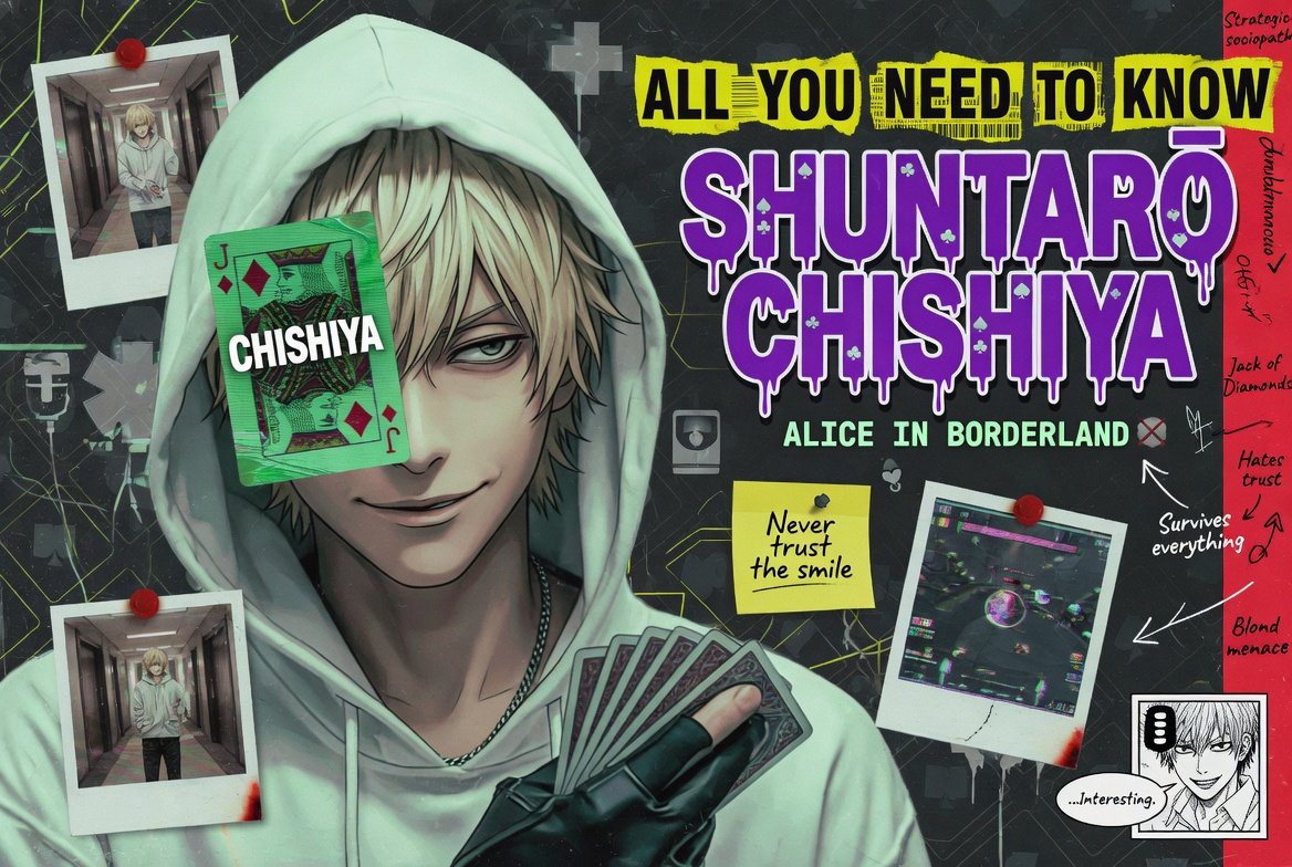 All You Need To Know About Shuntarō Chishiya Alice In Borderland