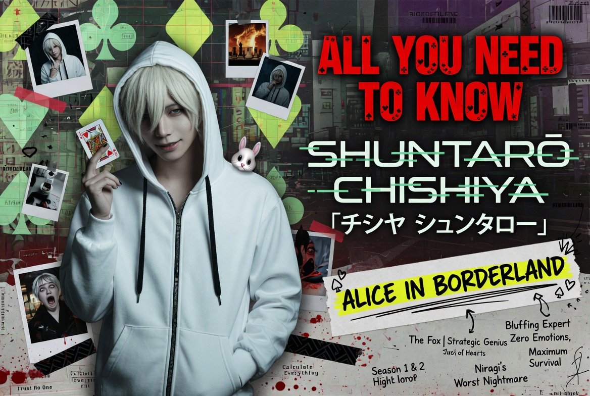 All You Need To Know About Shuntarō Chishiya Alice