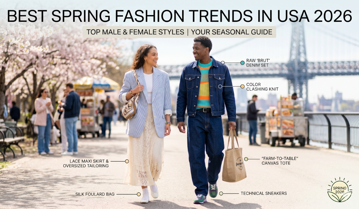 Best Spring Fashion Trends in USA