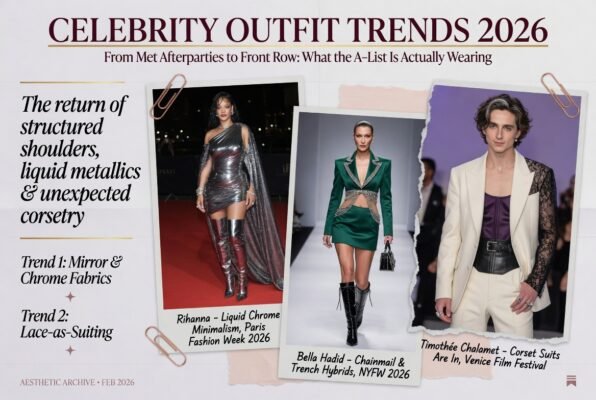 CELEBRITY OUTFIT TRENDS 2026