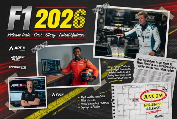 F1 Movie (2026) Release Date, Cast, Story & Latest Updates
